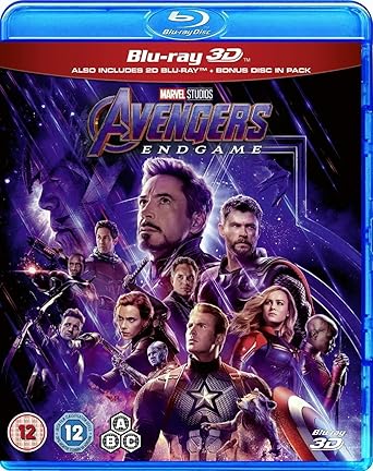 Avengers: Endgame (3D, Blu-ray) [2019] product cover