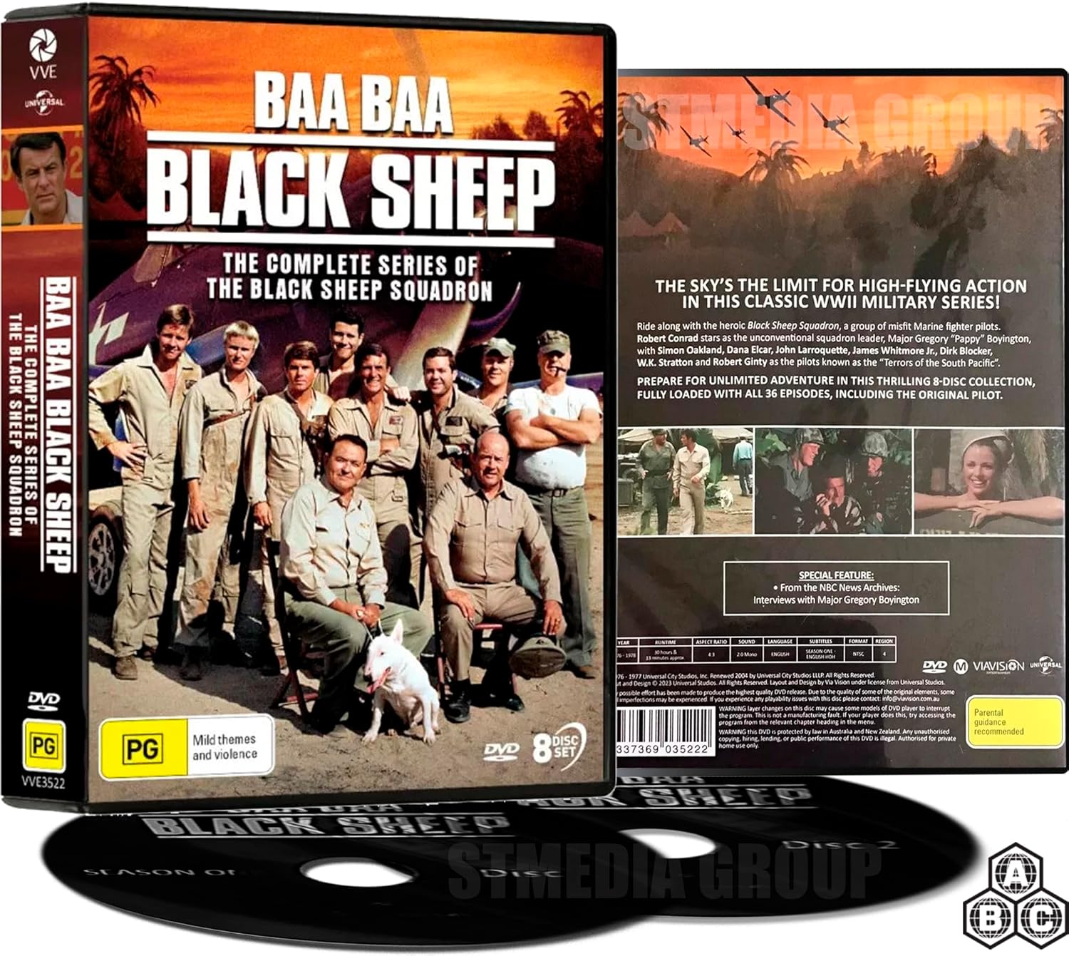 Baa Baa Black Sheep: The Complete Series (Season 1+2) The Black Sheep Squa product cover