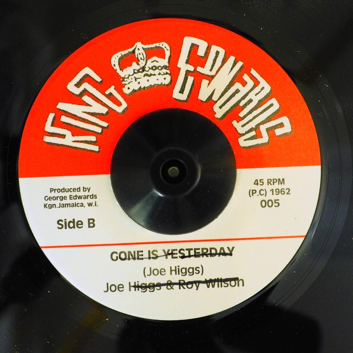 Baba Brooks Band - Shank I Sheck / Eric Monty Morris - Little District (US press) product image 2