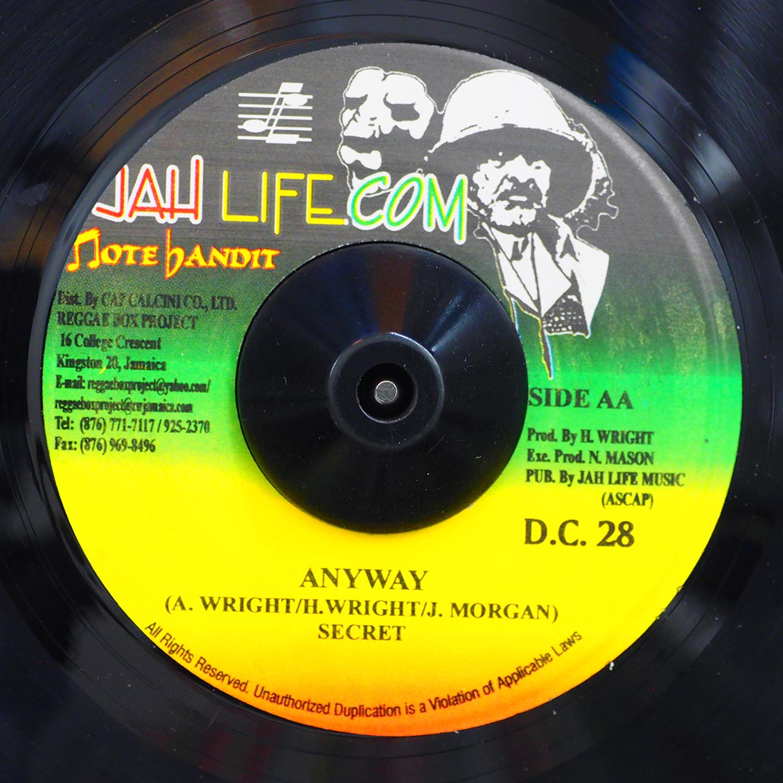 Barrington Levy - Come / Secret - Anyway (rhythm: "R & D") product image 2