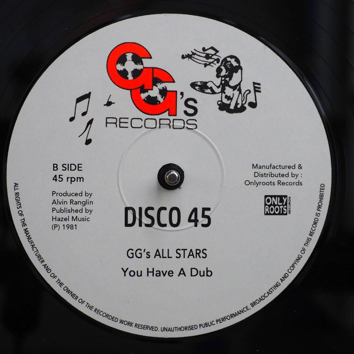 Barrington Levy - You Have It / GG's All Stars - You Have A Dub product image 2