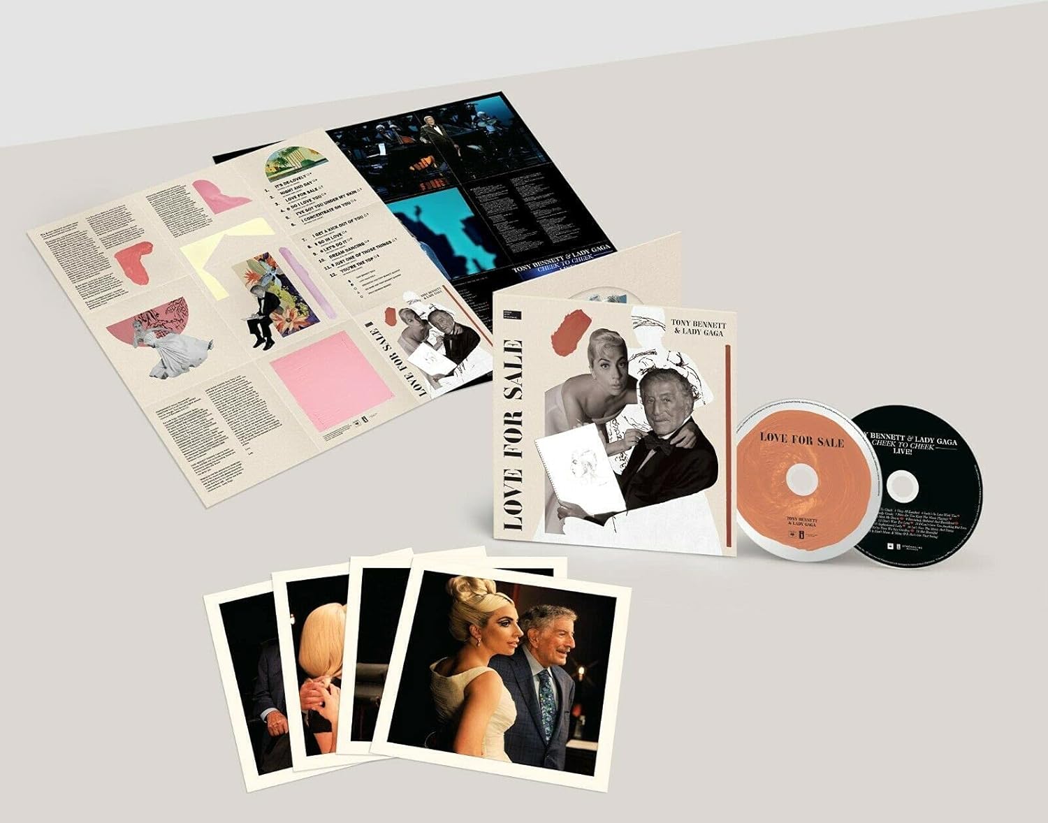 Bennett,Tony / Lady Gaga - Love For Sale: Deluxe Edition - Music & Performance - CD product cover