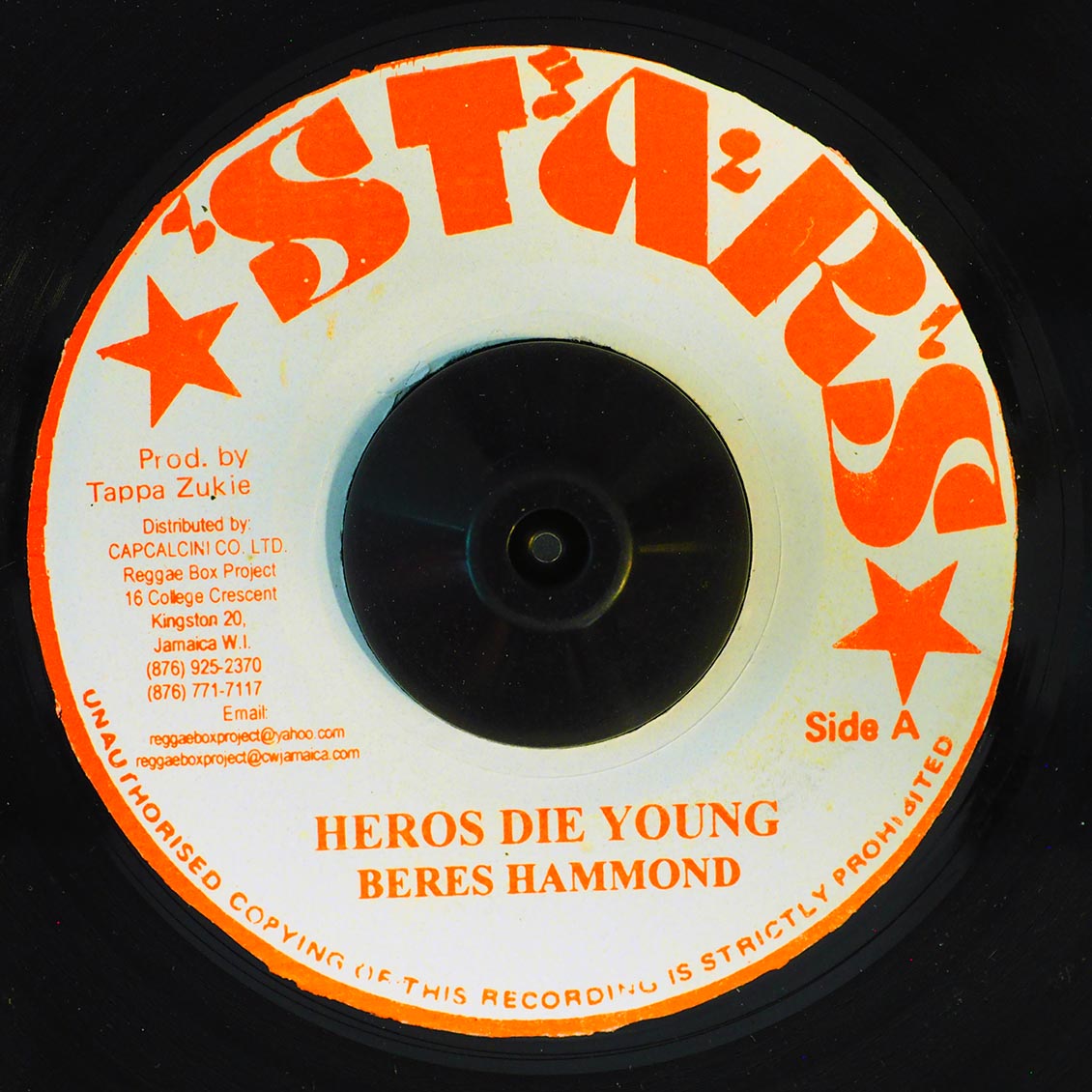 Beres Hammond - Heroes Die Young / Version product cover