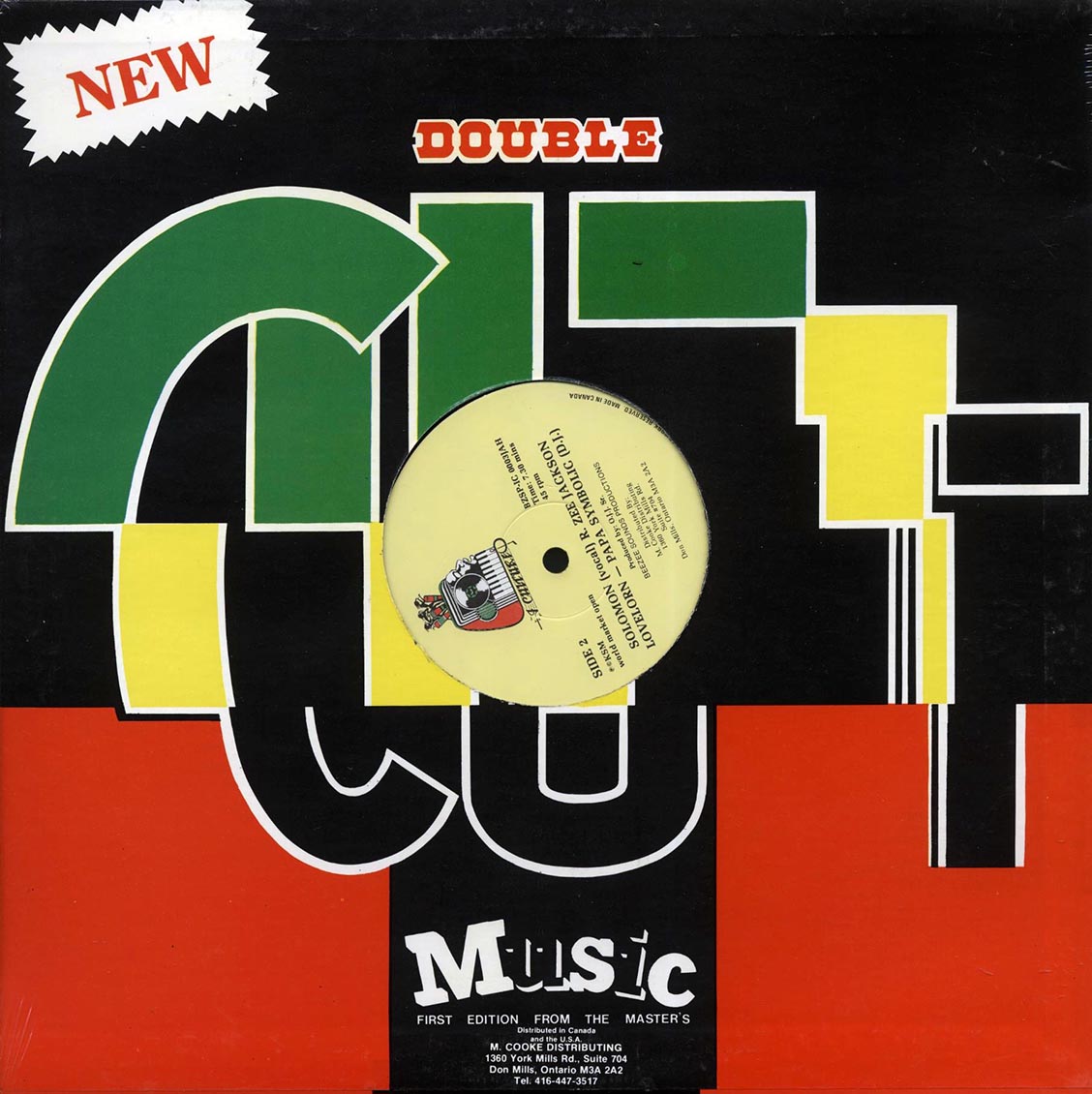 Bernie Pitters - Shank-I-Medley / R Zee Jackson - Solomon; Papa Symbolic - Lovelorn (orig. press) product image 2