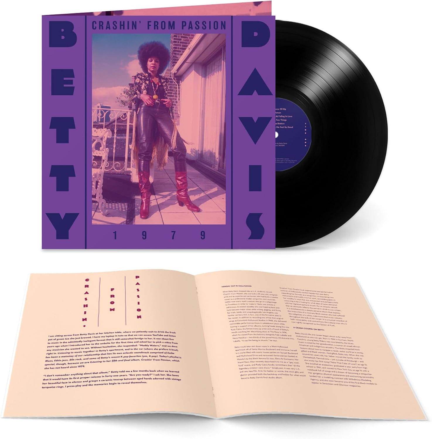 Betty Davis - Crashin' From Passion - Music & Performance - Vinyl product cover
