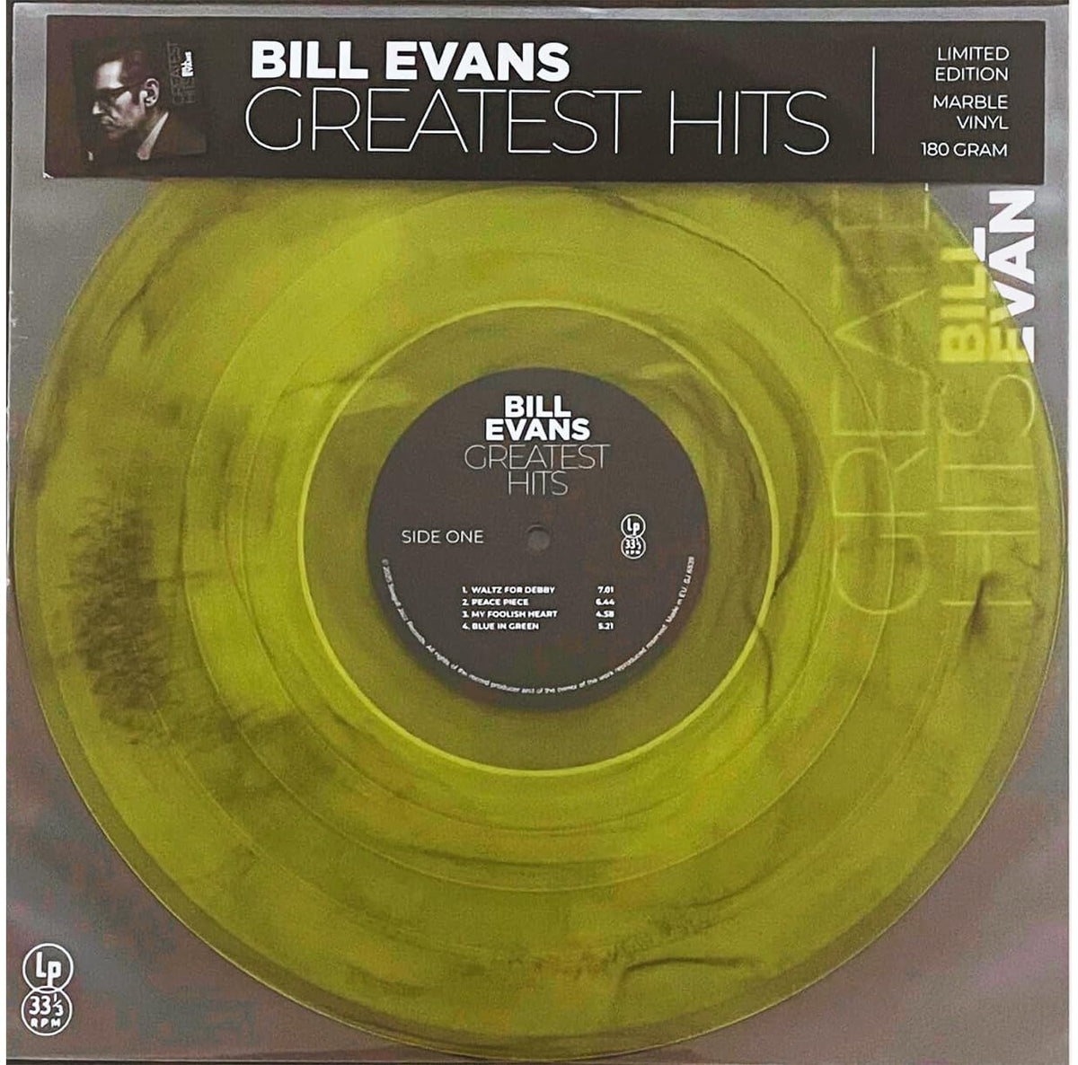 Bill Evans – Greatest Hits [Limited Color Edition] [LP] [Vinyl] product image 3