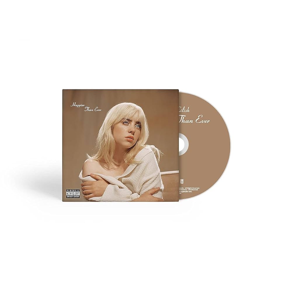 Billie Eilish - Happier Than Ever [COMPACT DISCS] product cover