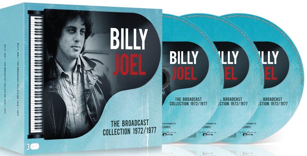 Billy Joel – The Broadcast Collection 1972–1977 [3CD Box Set] [Audio CD] product cover