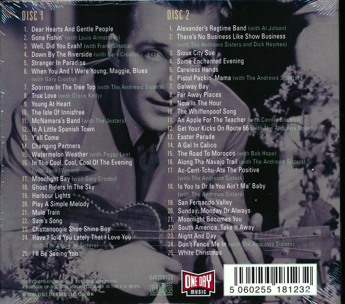 Bing Crosby - The Very Best Of Bing Crosby (50 tracks) (2xCD) (deluxe 3-fold digipak) product image 2