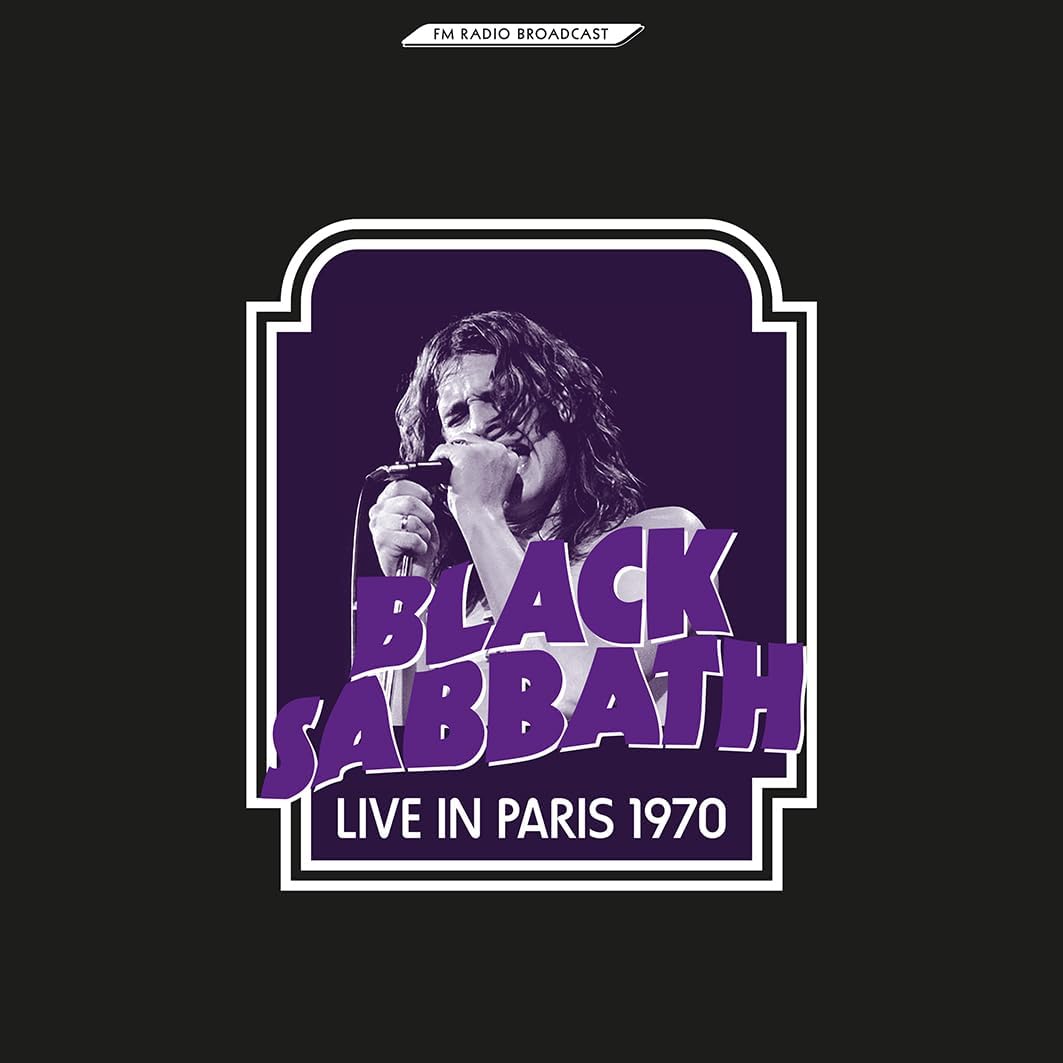 Black Sabbath - Live In Paris 1970 (2xLP) - Vinyl LP product cover