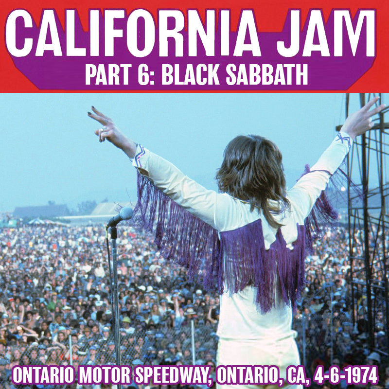 Black Sabbath Motor Speedway, Ontario, CA, June 4th 1974 (Vinyl Record) 12" Album product cover