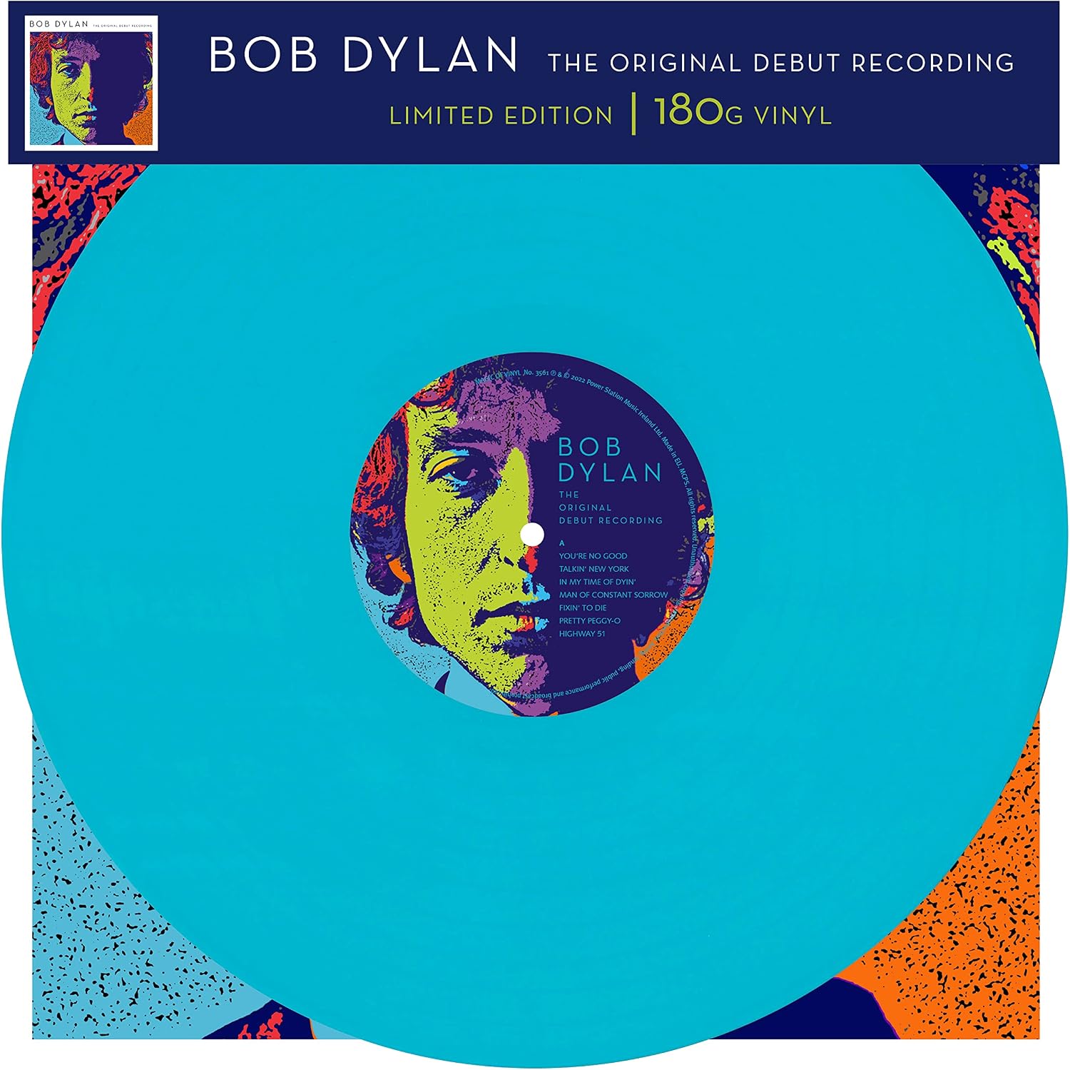 Bob Dylan The Original Debut Recording (Vinyl Record) 12" Album Coloured Vinyl product cover