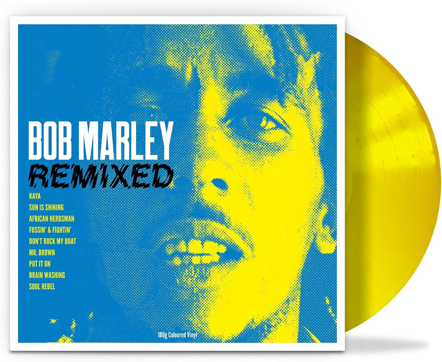 Bob Marley: Remixed (Yellow Vinyl) (Vinyl) NEW product cover