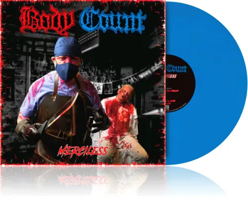 Body Count Merciless (Indie Exclusive, "Cold- Blooded" Blue Colored Vinyl, Limited Edition)