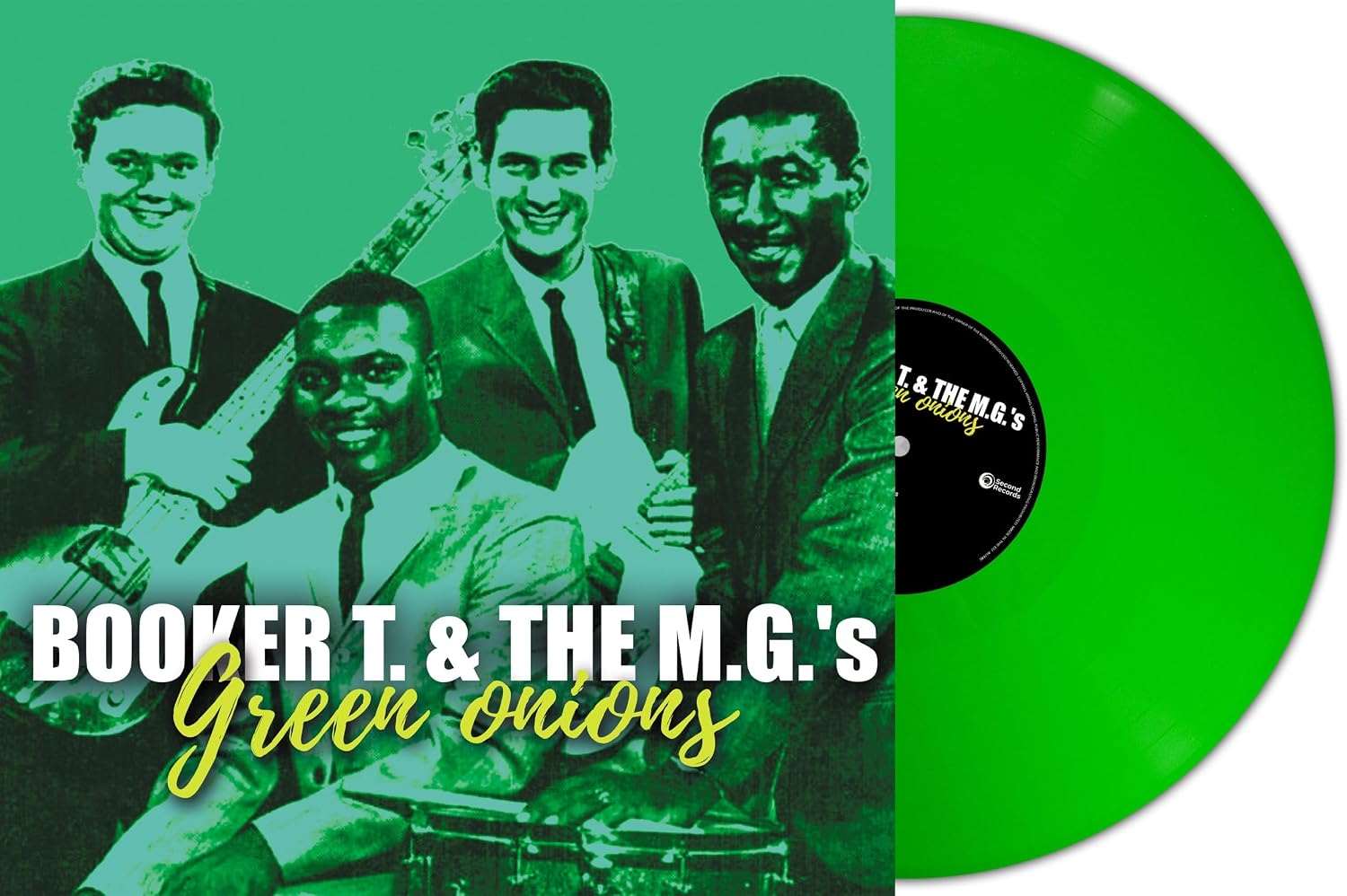 Booker T & The MG's - Green Onions (180g) (green vinyl) - Vinyl LP product cover
