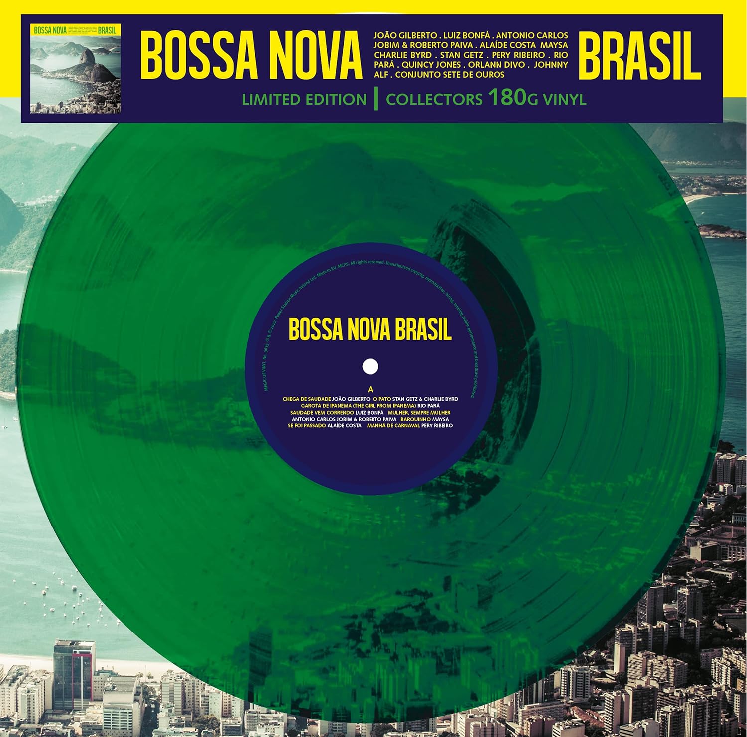 BOSSA NOVA BRASIL (COLOURED VINYL) product cover