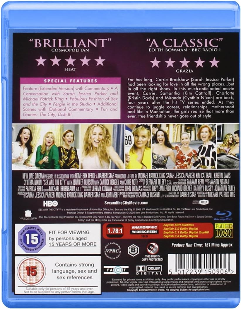 BR-SEX & THE CITY:MOVIE Blu-ray product image 2