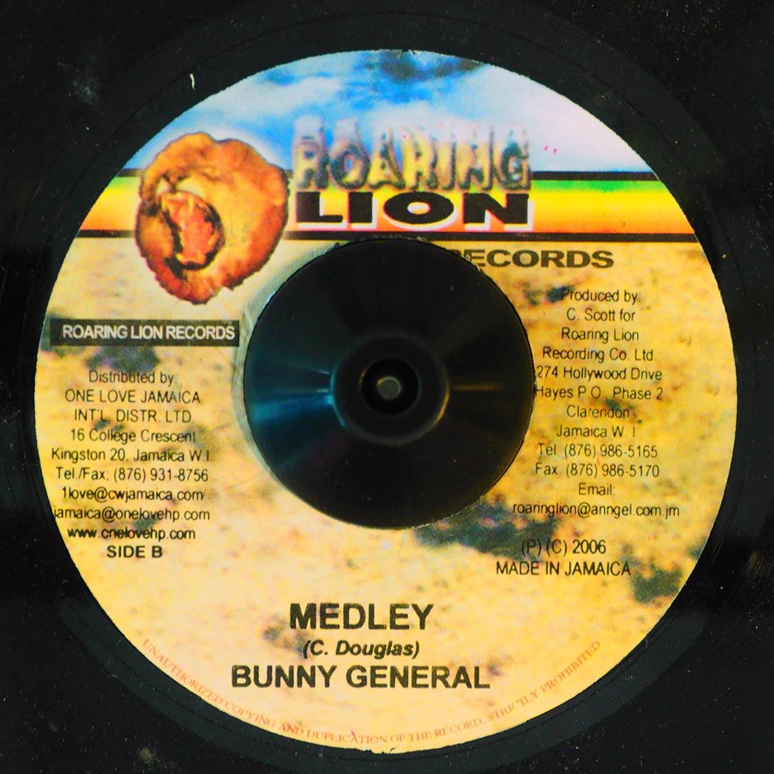 Bunny General - Medley / Prezident Brown - Medley (rhythm: "Mad Mad") product cover