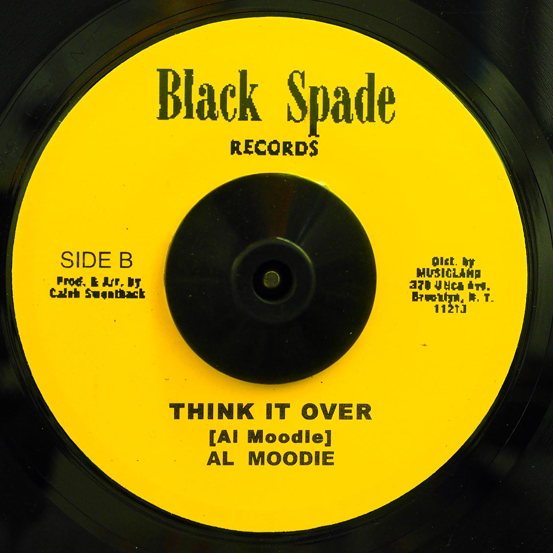 Caleb Sweetback - Zion Here I Come / Al Moodie - Think It Over (UK press) product image 2