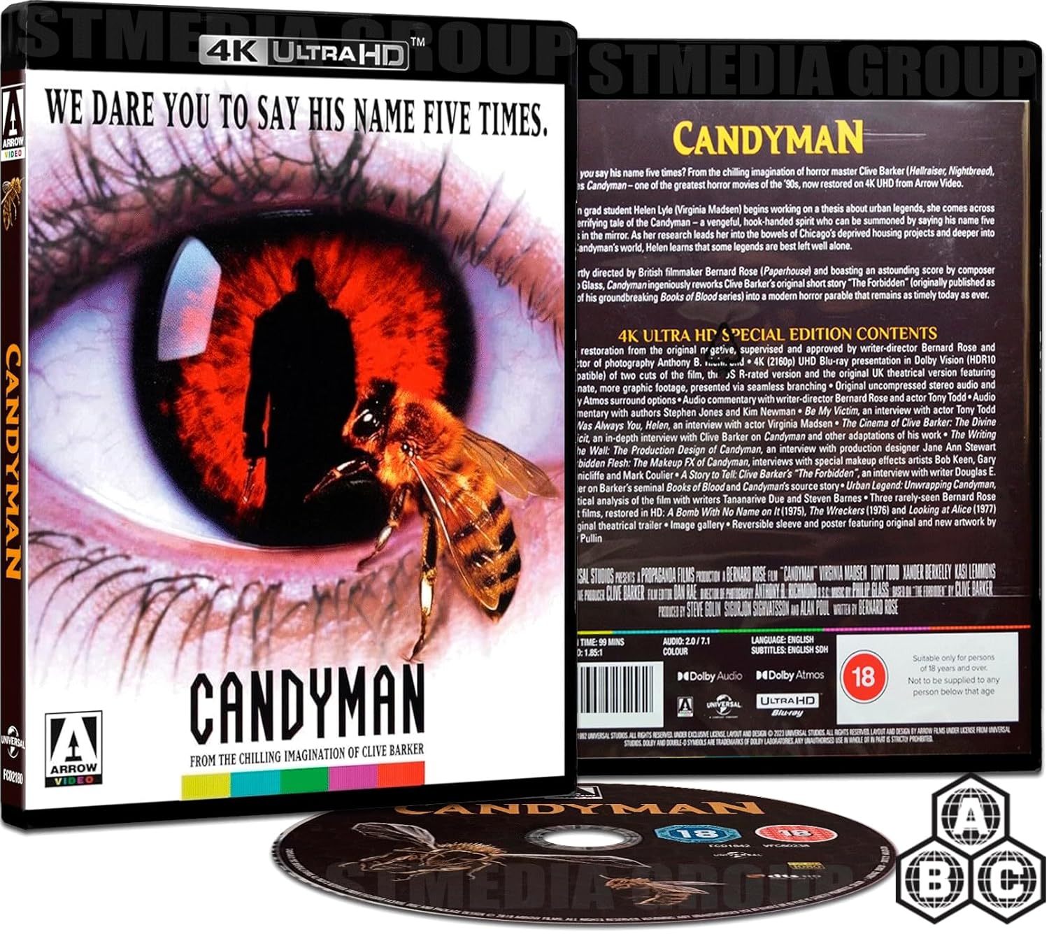 Candyman (Reversible cover) [4K Ultra HD] [Region Free] product cover