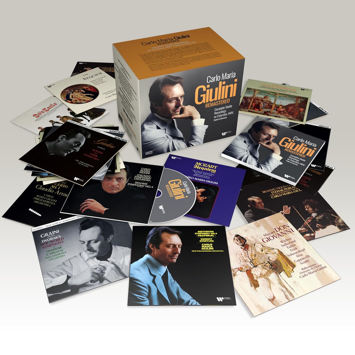 Carlo Maria Giulini - Complete Studio Recordings on Warner Classics - Remastered Edition - Music & Performance - CD product…