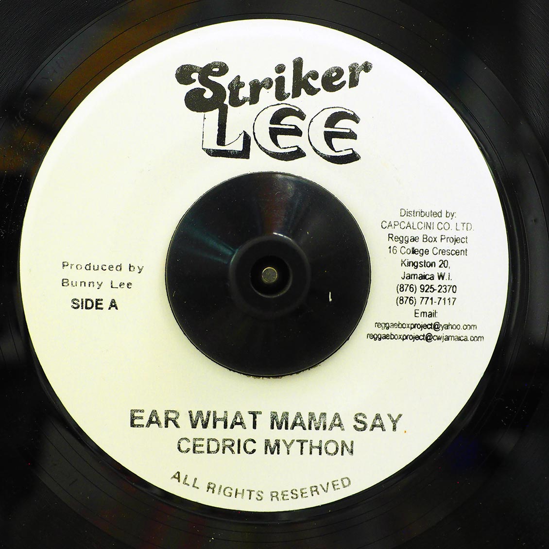 Cedric Myton - Ear What Mama Say / Version product cover