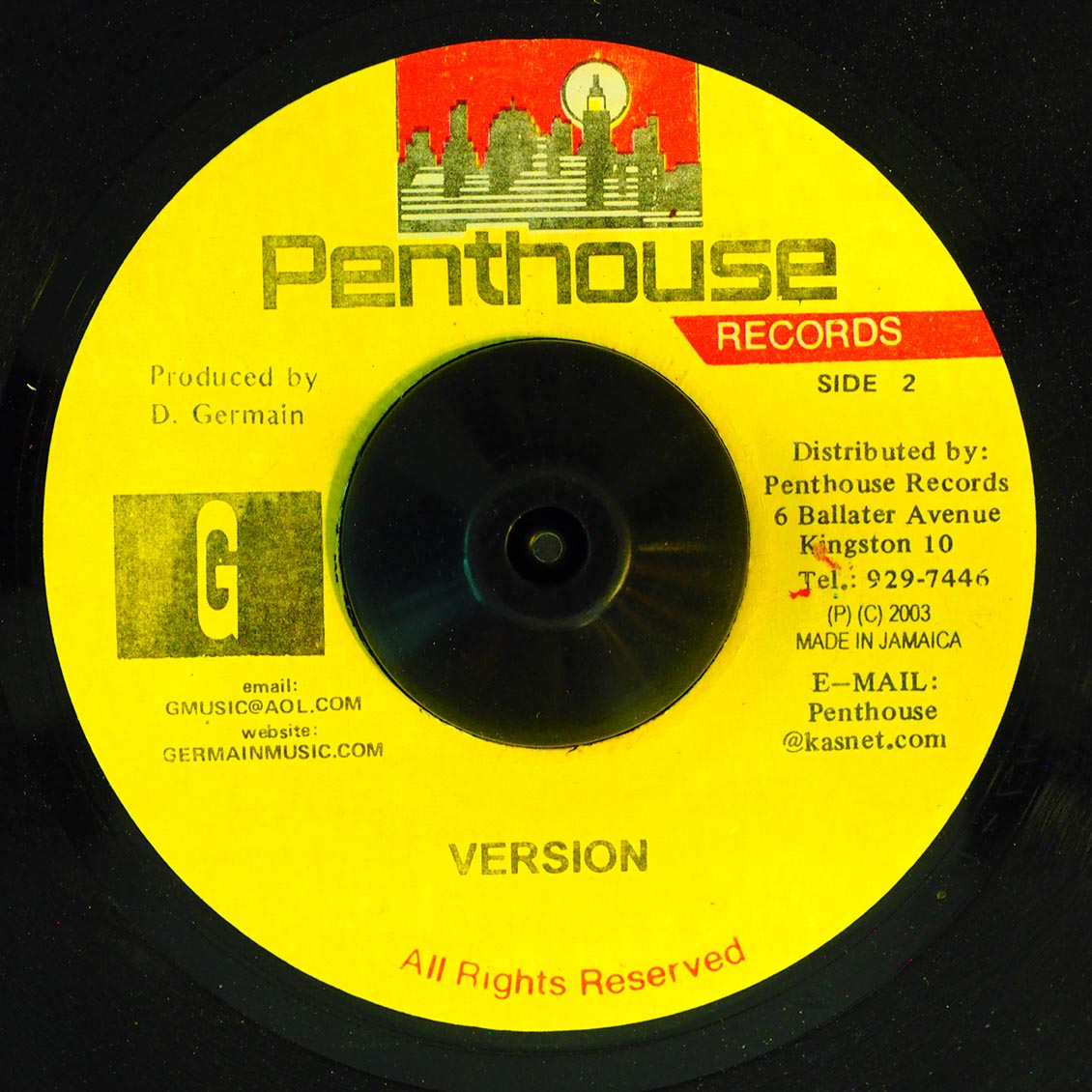 Chaka Demus - Chacka On The Move / Version (rhythm: "Pon Me Nozzle") product image 2