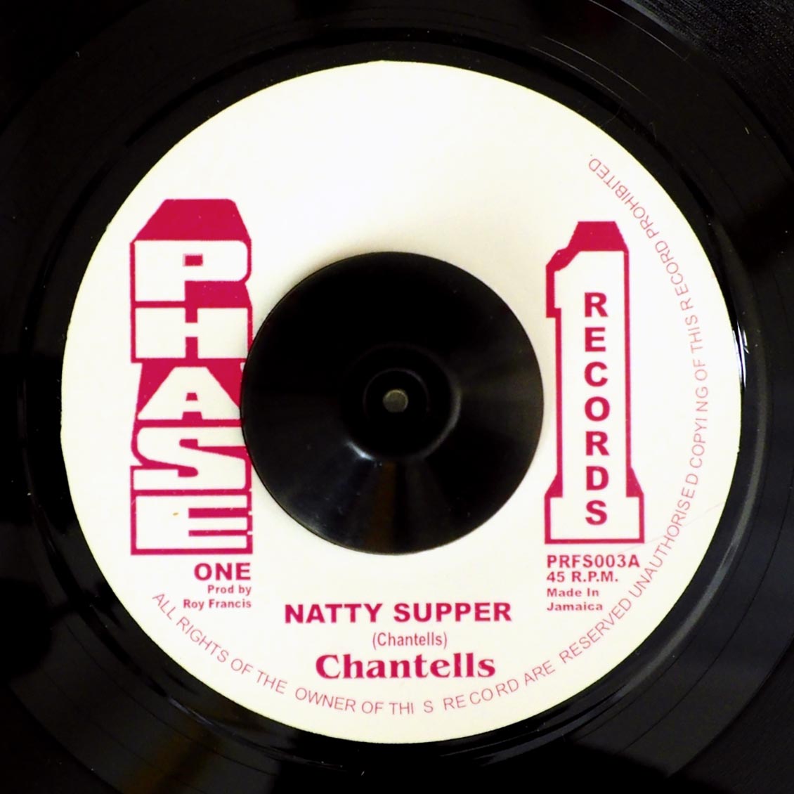 Chantells - Natty Supper / Version product cover