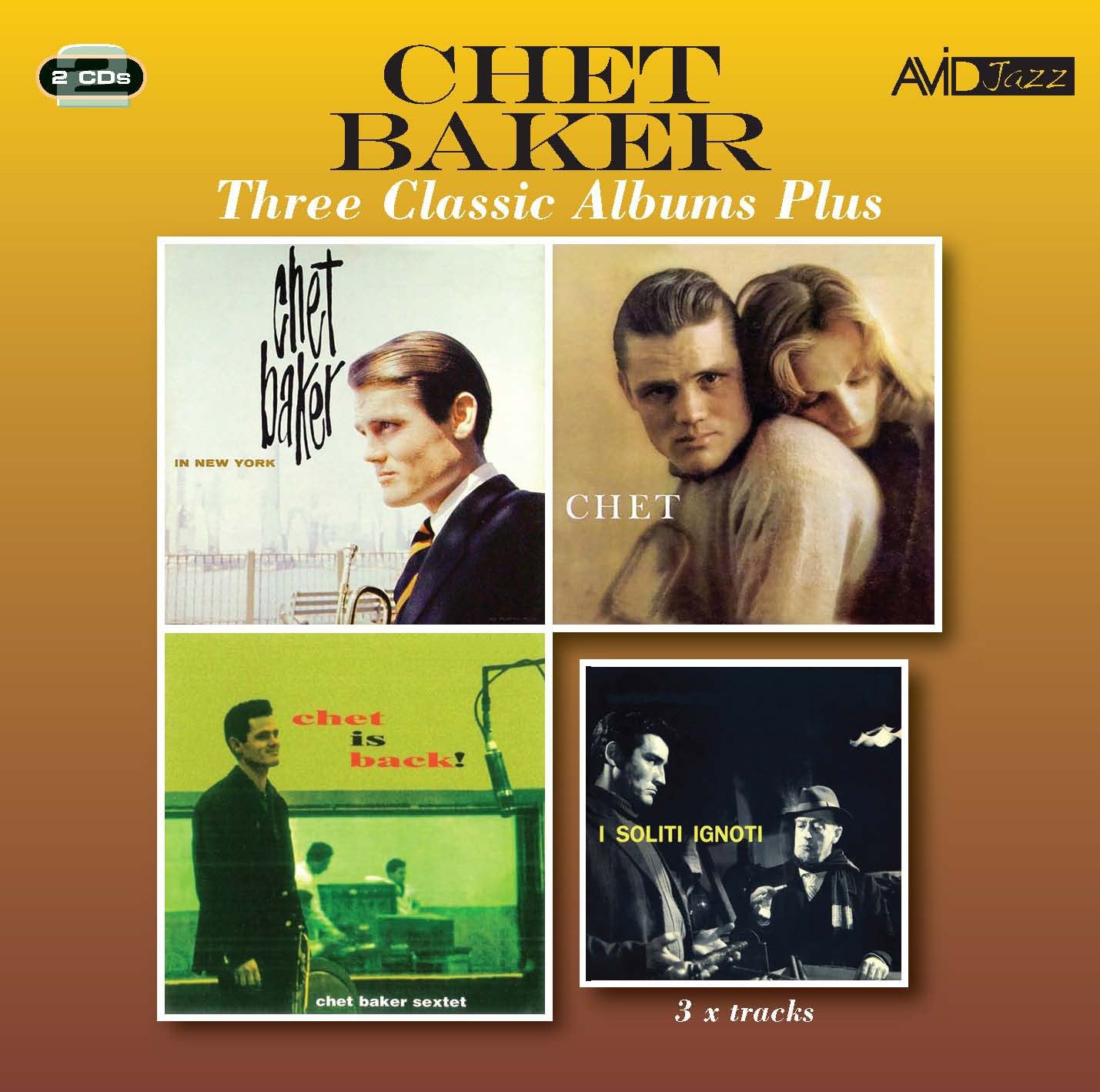 Chet Baker: Three Classic Albums Plus (CD) NEW product cover