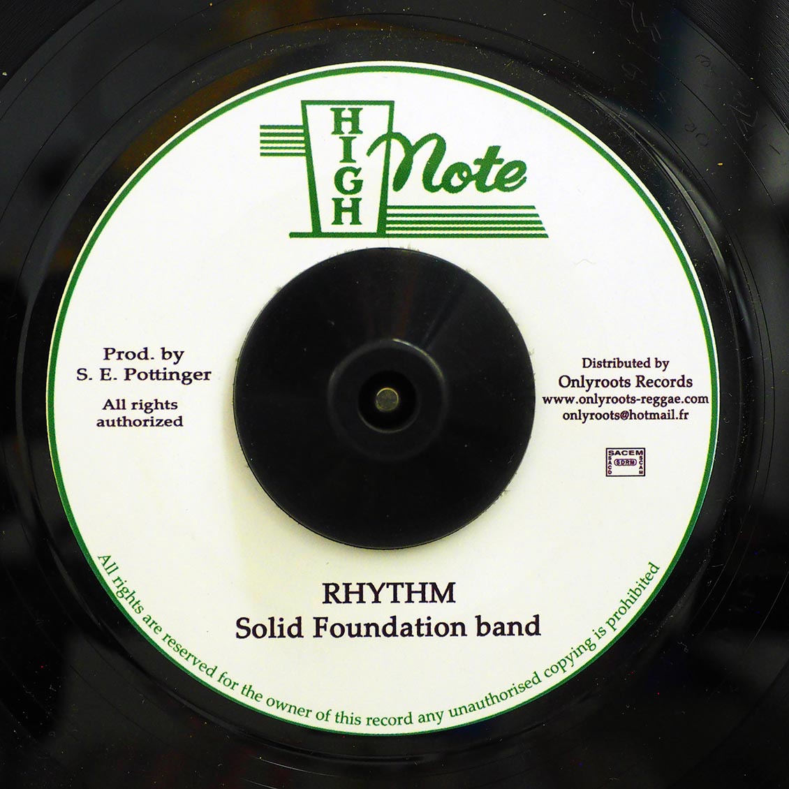 Chockey Taylor - False Dread / Solid Foundation Band - Rhythm (France press) product image 2