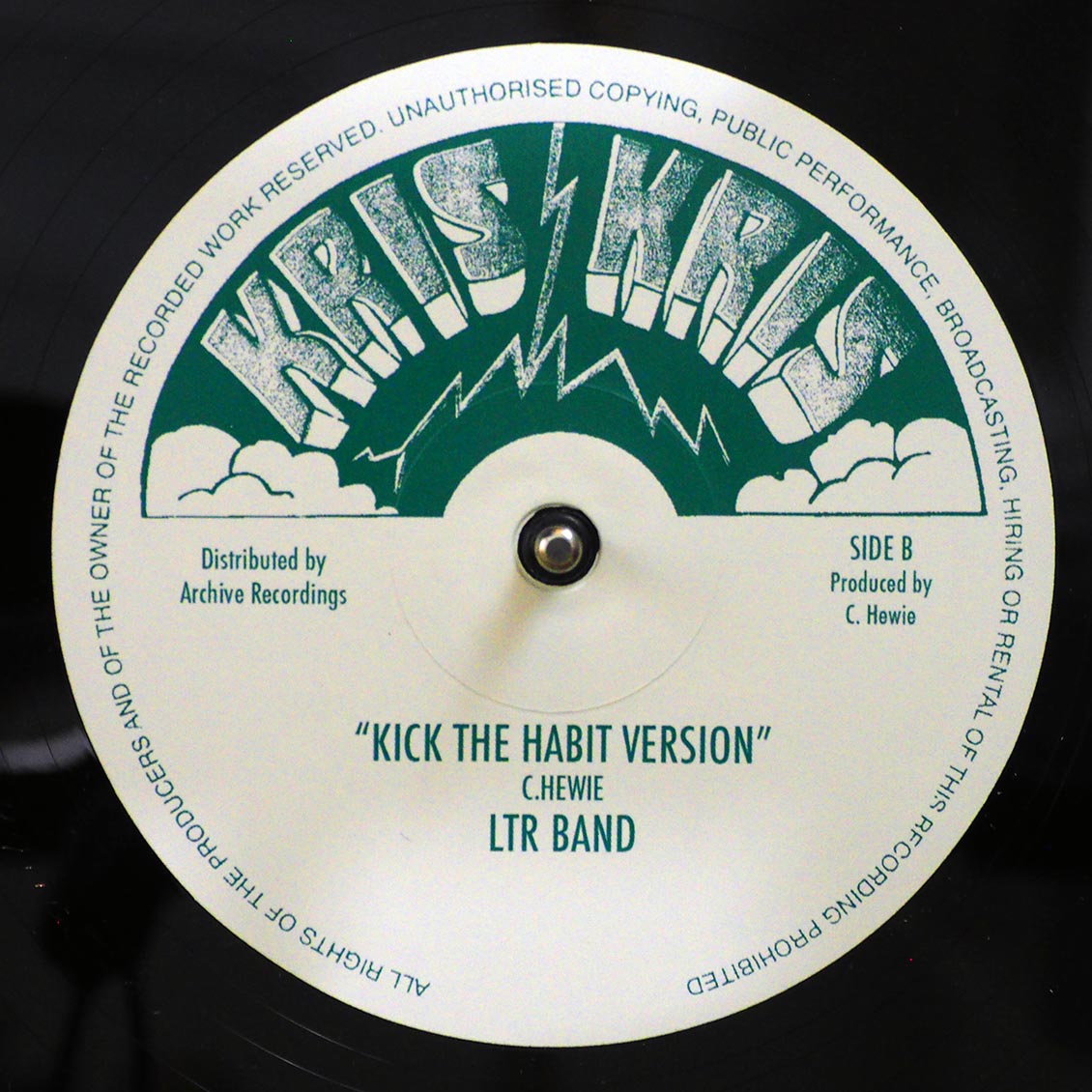 Christopher Hewie - Kick The Habit (Extended Mix) / LTR - Version product image 2