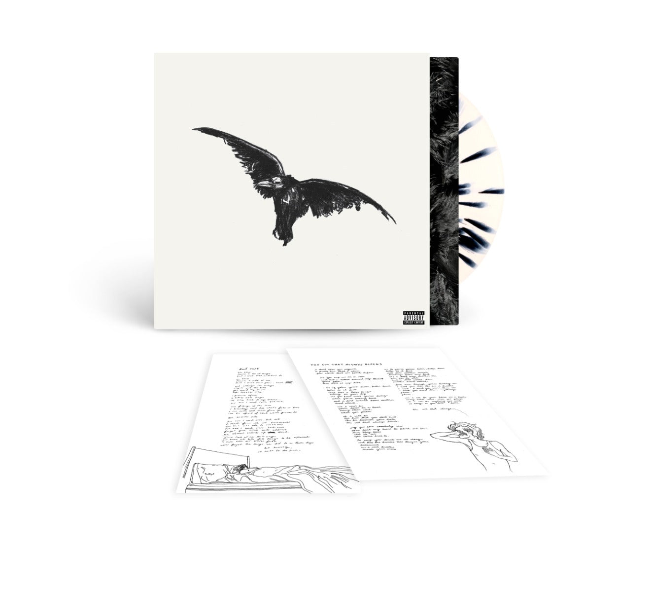 Conan Gray Kid Krow, Decomposed (5 Year Anniversary) [Black/White Splatter Lp]