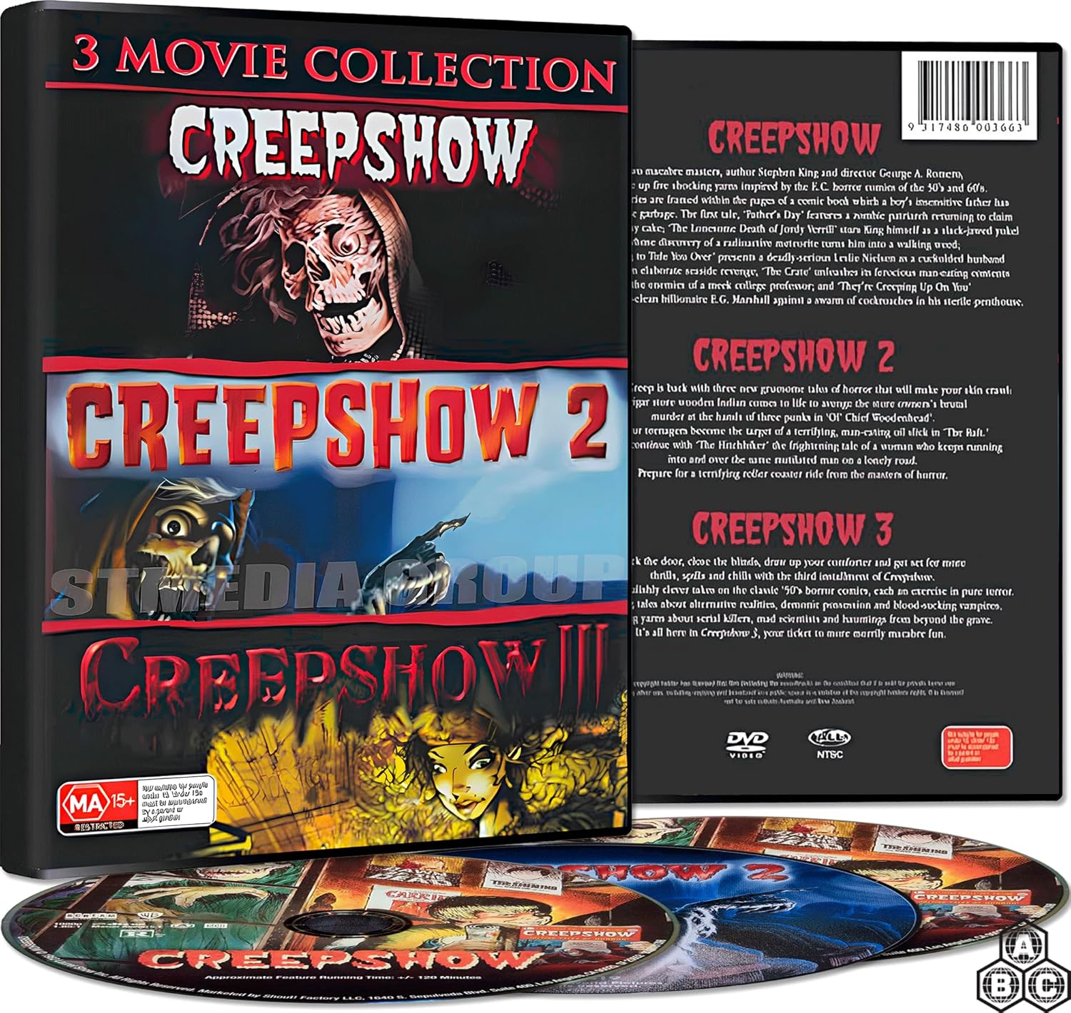 Creepshow: 3 Movies Complete Collection Set (1982 / 1987 / 2006) [3-Disc Set product cover
