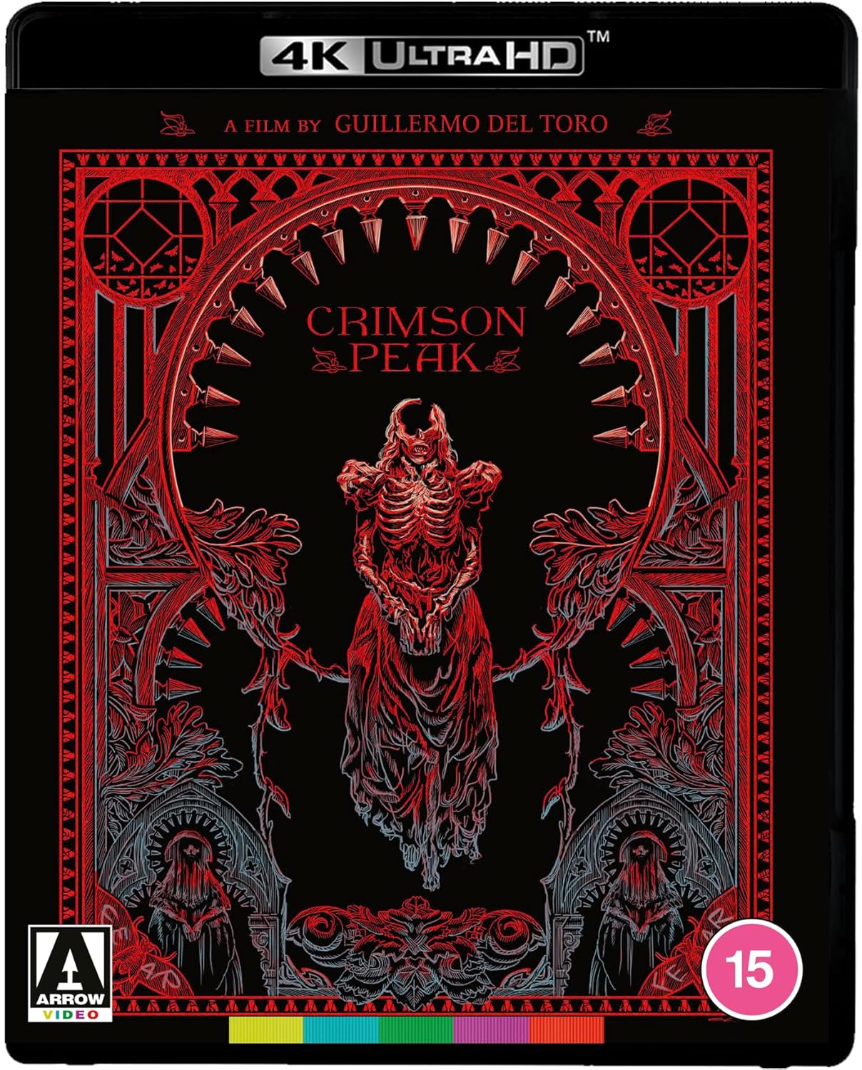 Crimson Peak (4K Ultra HD) Jessica Chastain Mia Wasikowska Leslie Hope Doug Jones Jim Beaver product cover