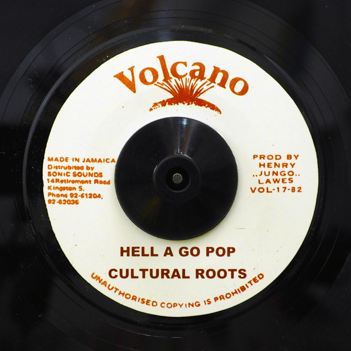 Cultural Roots - Hell A Go Pop / The Roots Radics - Version product cover