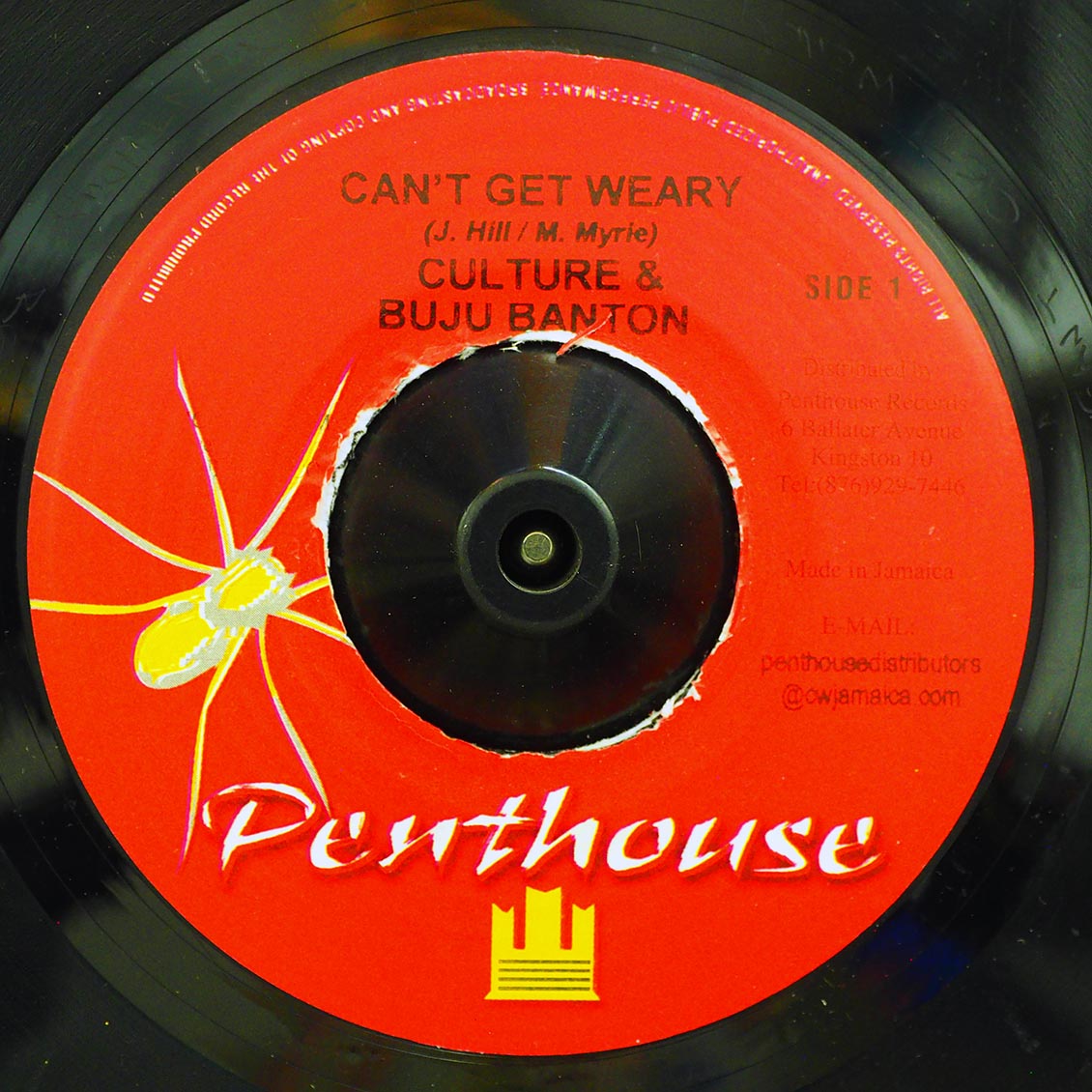 Culture, Buju Banton - Can't Get Weary / Version product cover