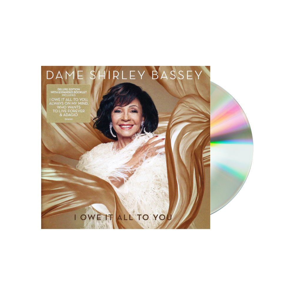 Dame Shirley Bassey - I Owe It All To You - Opera / Vocal - CD product cover