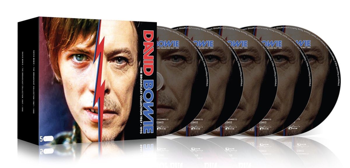David Bowie – The Broadcast Collection 1967–1995 [5CD Box Set] [Audio CD] product cover