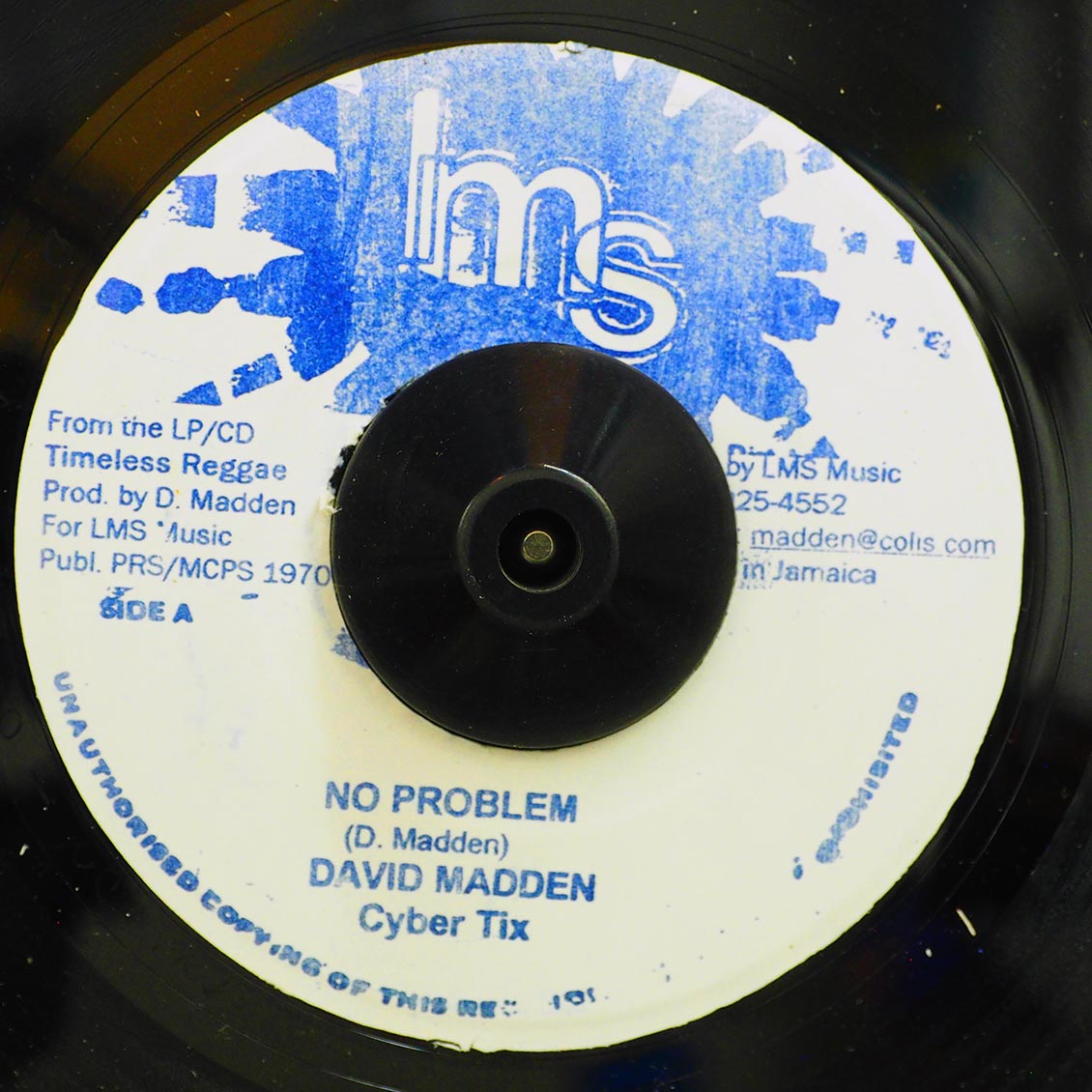 David Madden - No Problem / David Madden - No Problem Dub product cover