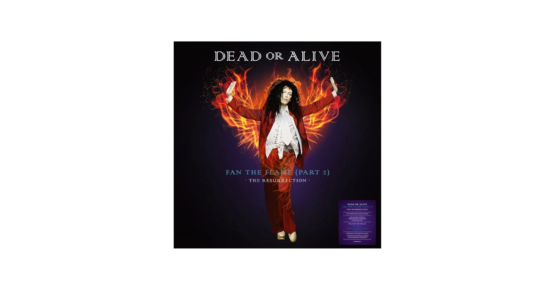 Dead or Alive - Fan The Flame (Part 2): The Resurrection [180-Gram Translucent Orange Vinyl] - Music & Performance product…