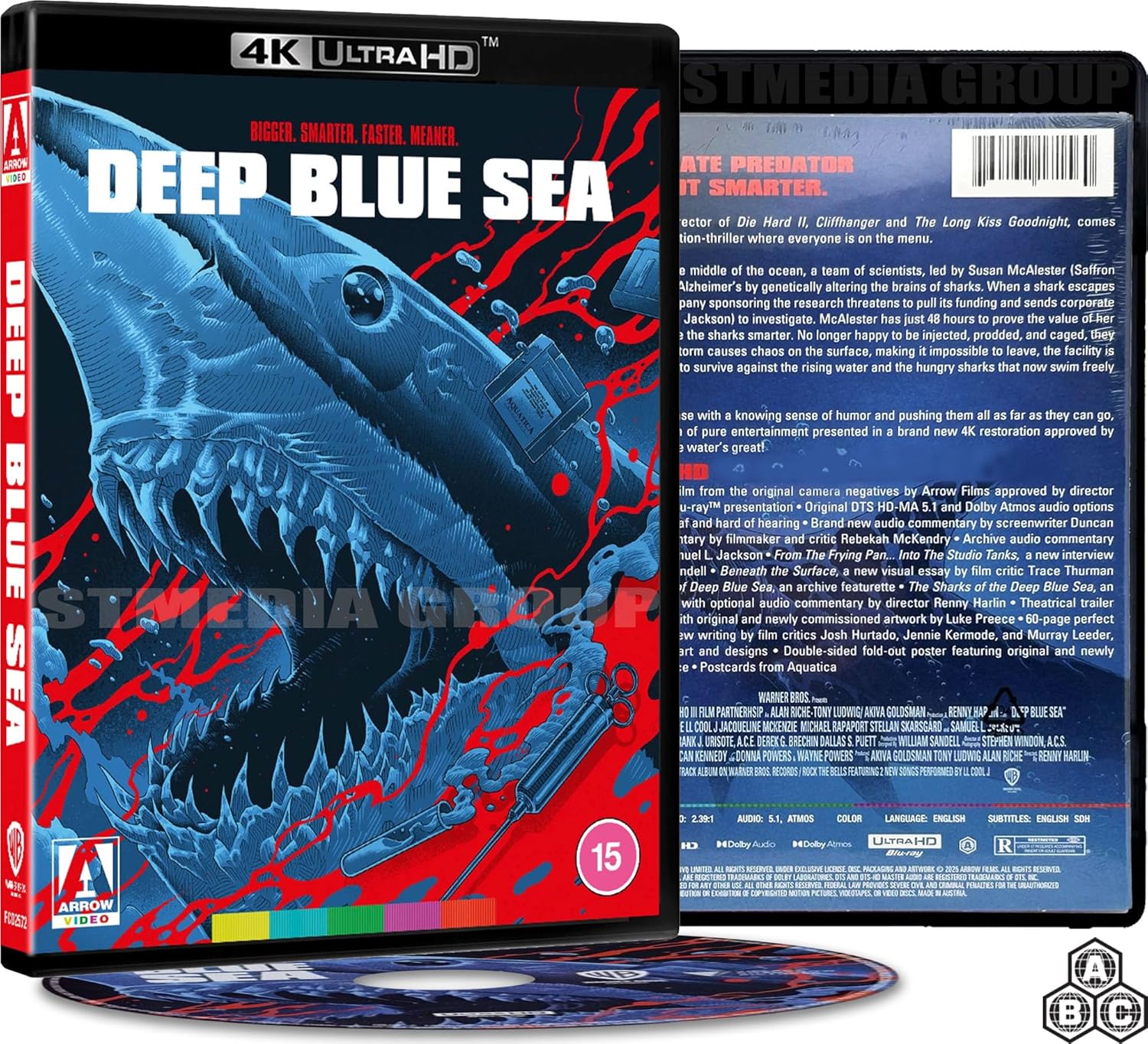 Deep Blue Sea (Special Edition, Reversible cover) [4K Ultra HD] [Region Free] product cover