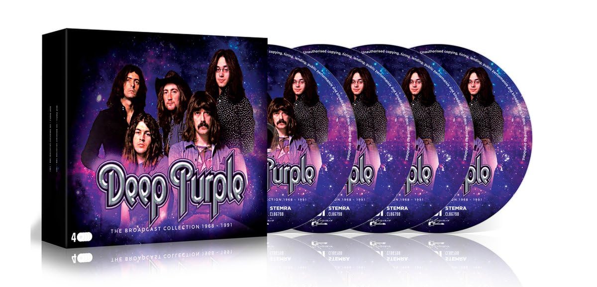 Deep Purple - Broadcast Collection 1968-1991 (4CD) product cover