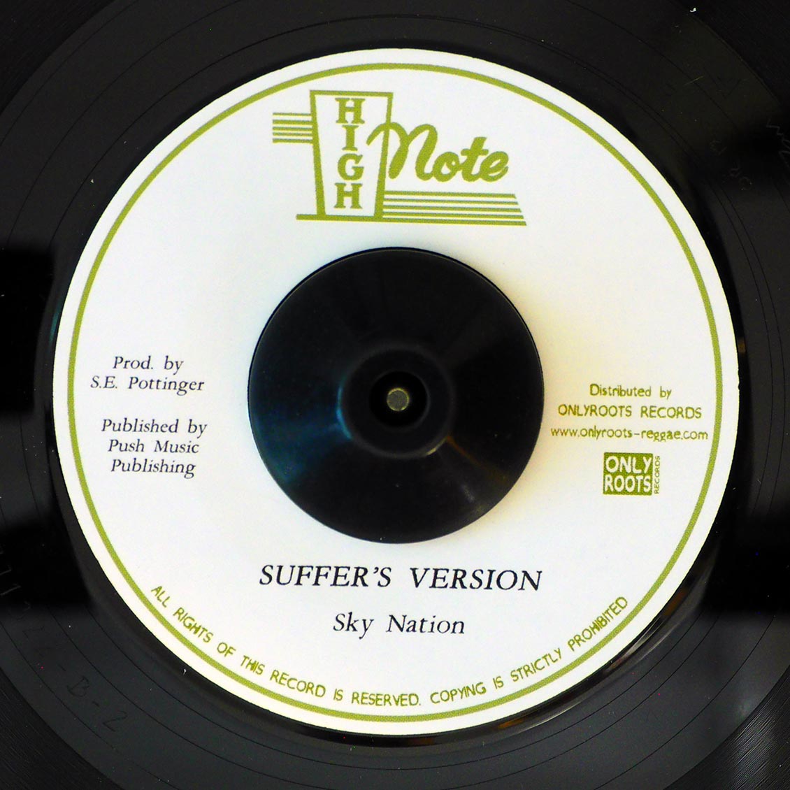 Delroy Denton, The Silvertones - Sufferer's Child / Sky Nation - Version product image 2