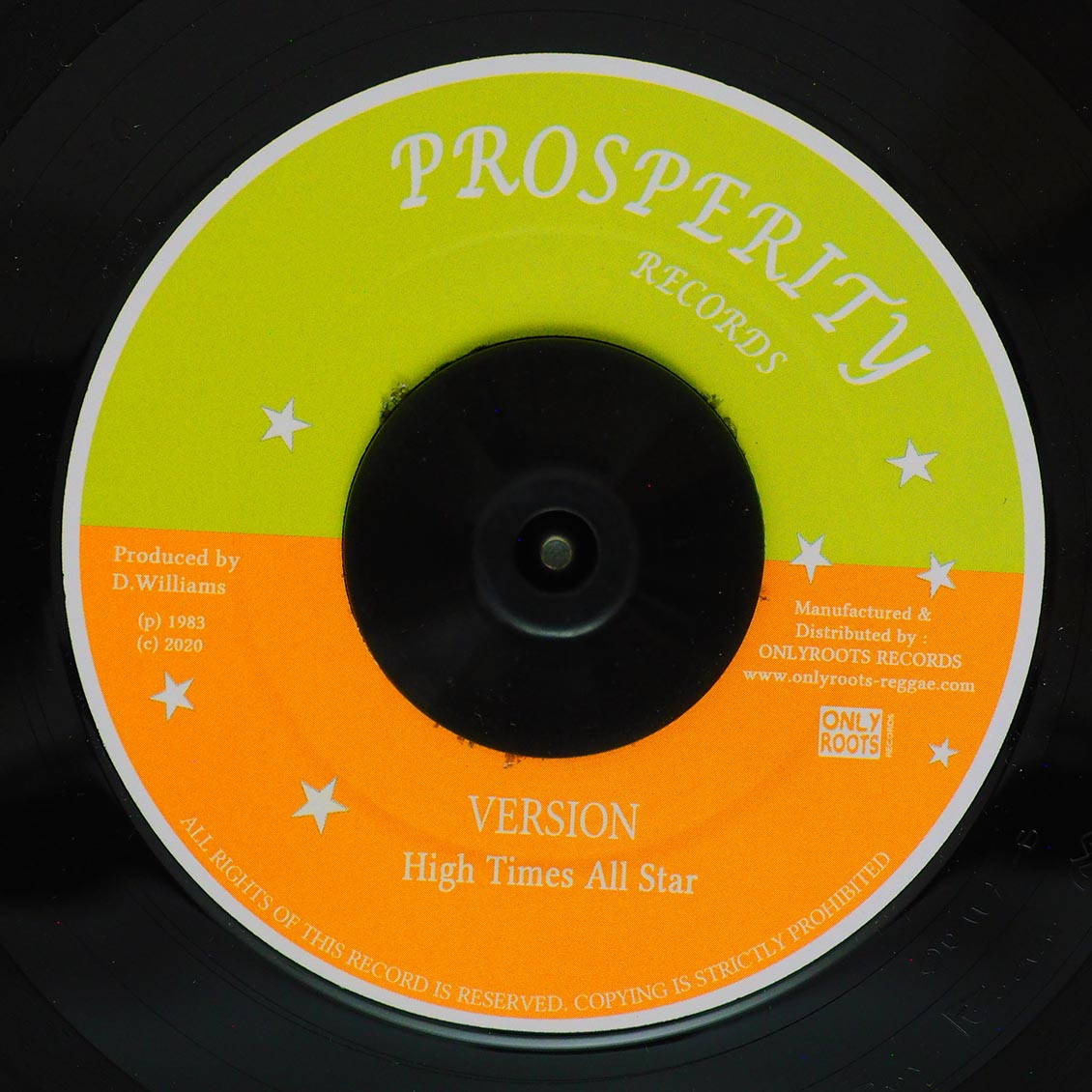 Delroy Williams - Scars Of War / High Times All Stars - Version product image 2