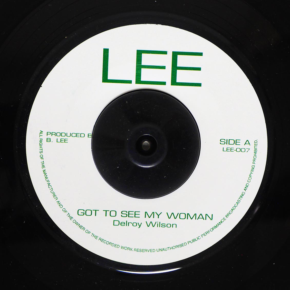 Delroy Wilson - Got To See My Woman / Any Heart Can Be Broken product cover