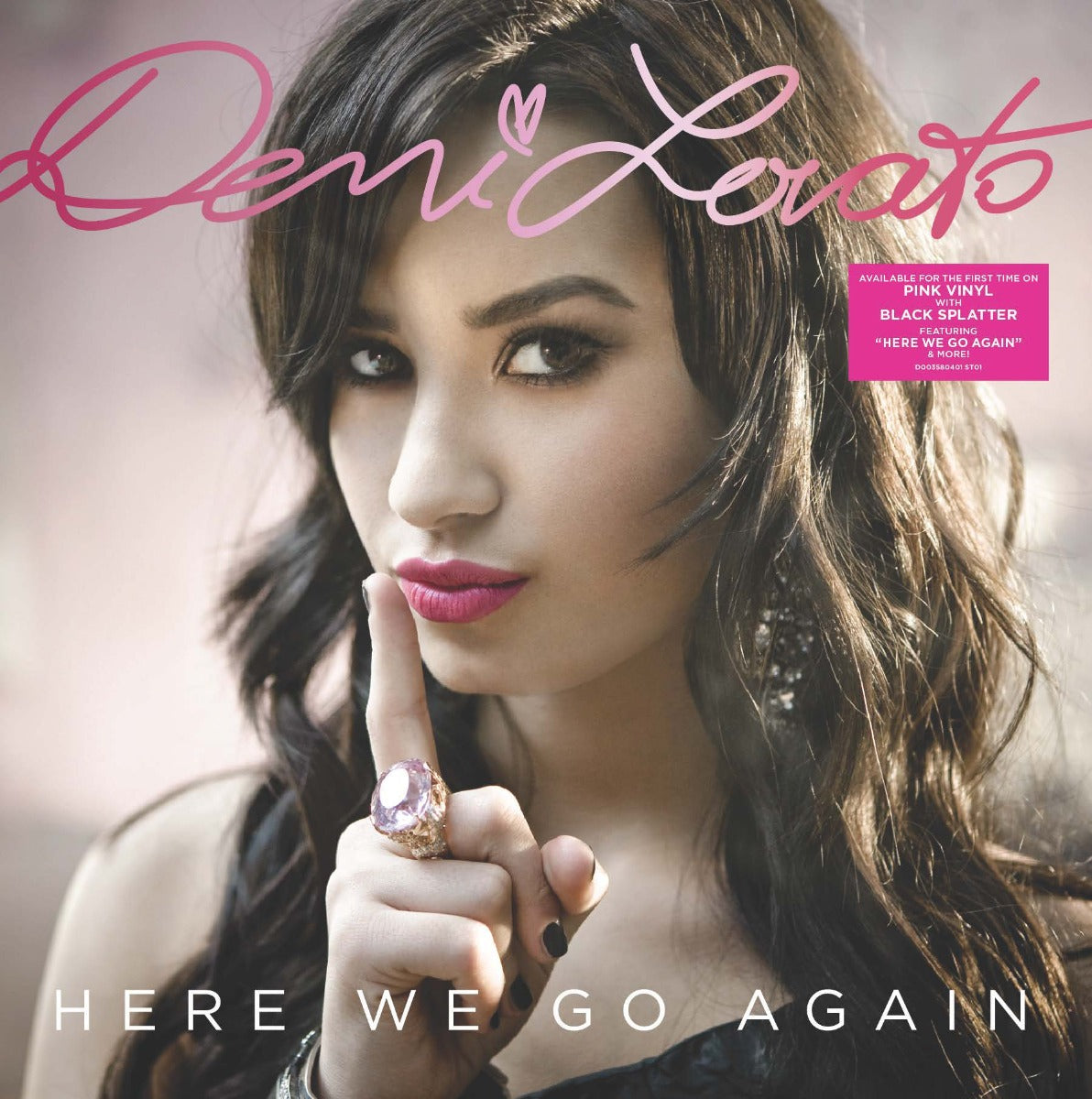 Demi Lovato Here We Go Again [Pink/Black Splatter Lp]
