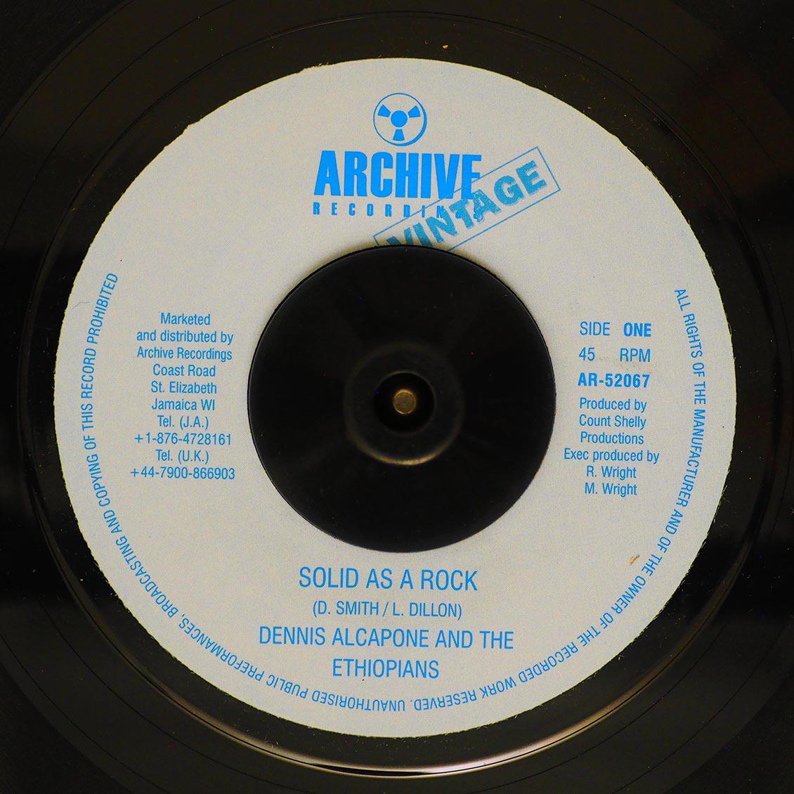 Dennis Alcapone, The Ethiopian - Solid As A Rock / Mighty Soul Rebels - Judgment Day Is Near product cover