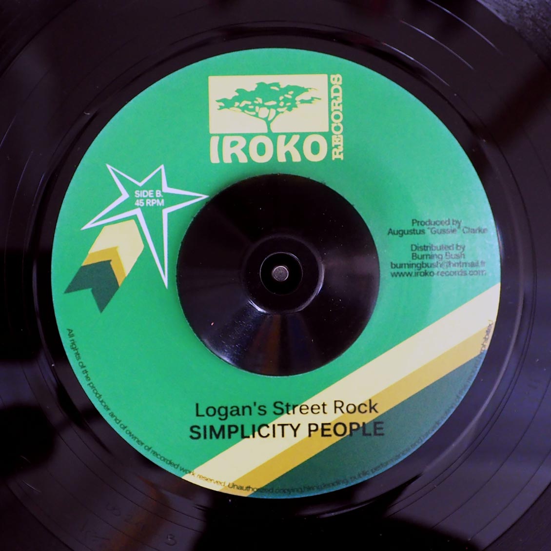 Dennis Peart - Mouth Of The Wicked / Simplicity People - Logan's Street Rock product image 2