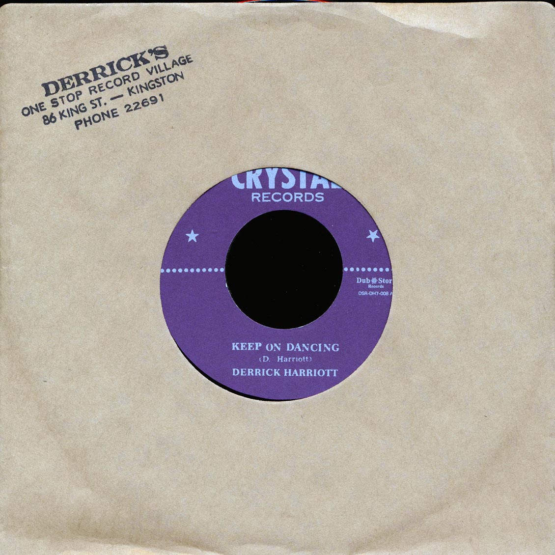 Derrick Harriott - Keep On Dancing / Bobby Ellis, Desmond Miles Seven - Now We Know (Japan) (Japan press) product cover