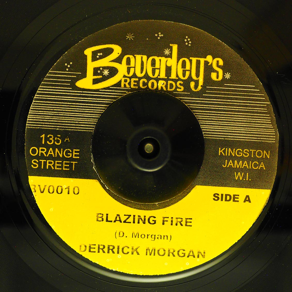 Derrick Morgan - Blazing Fire / Version product cover